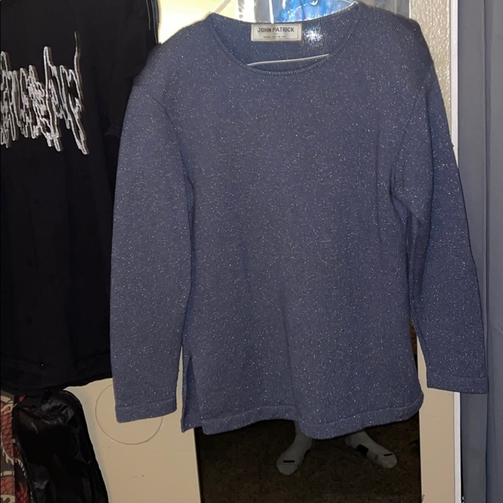John Patrick rare Vintage sweater 100%organic